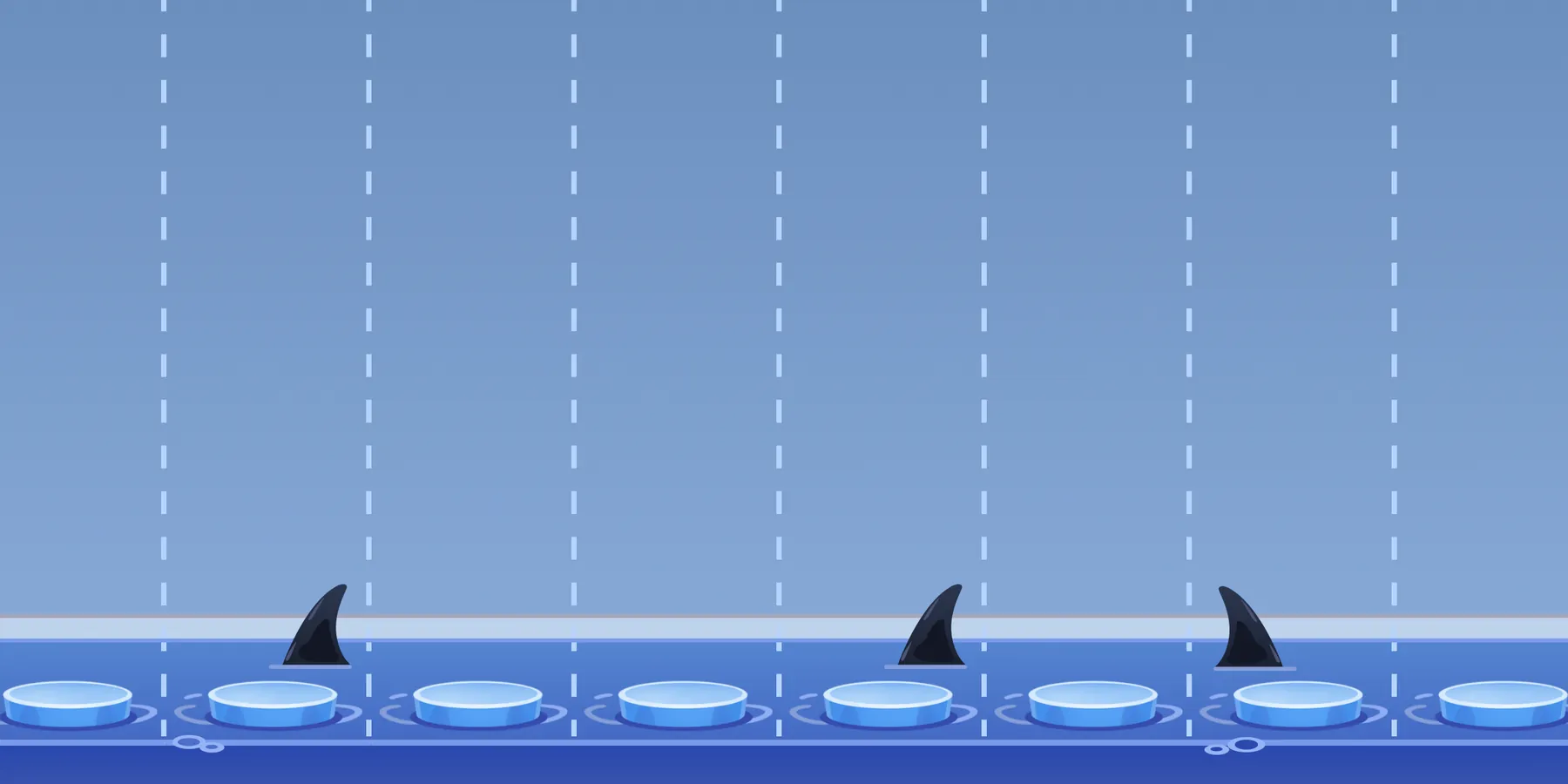 Chicken Road Ice â officiell grafik frĂ„n InOut Games