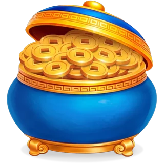 BlĂ„ kittel â Dragon Pots