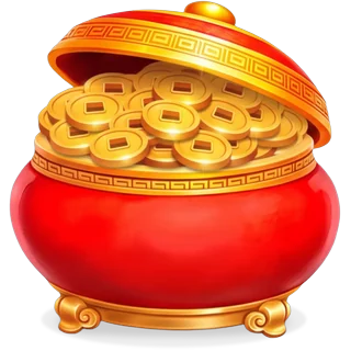 Röd kittel â Dragon Pots