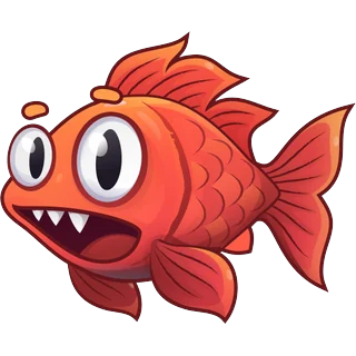 Röd fisk â Fish Boom