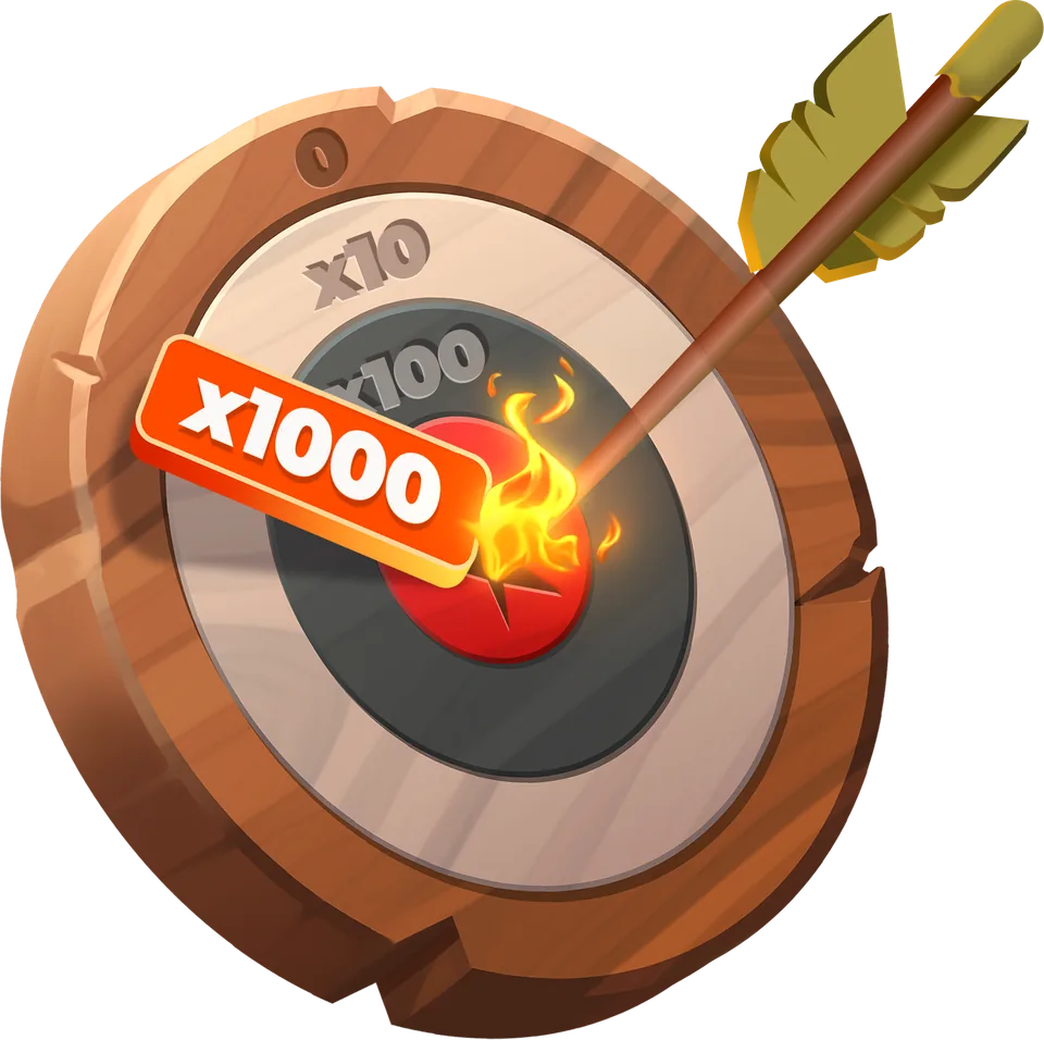 Multiplikatorn x1 000 â Forest Arrow