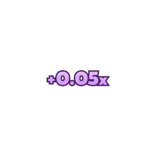 Multiplikator (+0,05x) â Frog Jump