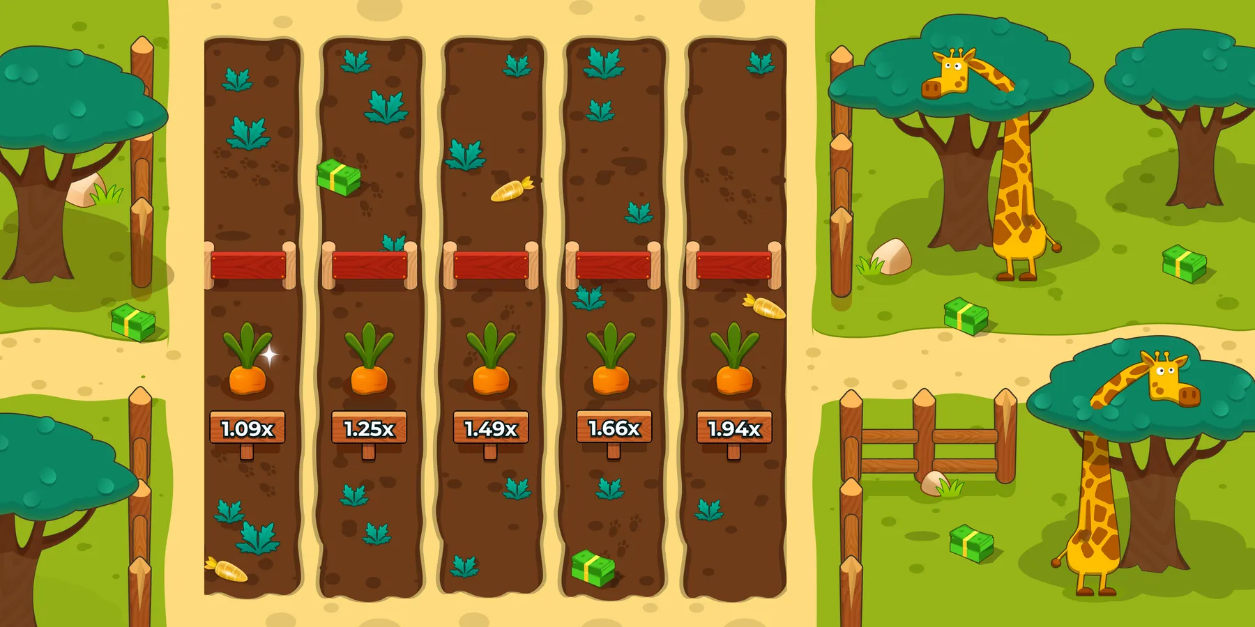 Rabbit Road â officiell grafik frĂ„n InOut Games