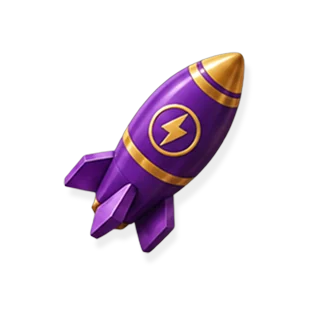 Lila raket â Royal Drop
