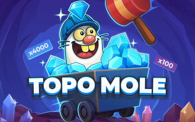 Topo Mole – Instantspel från InOut Games