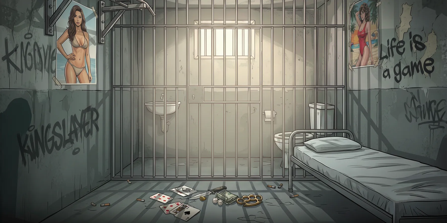 Twist San Quentin â officiell grafik frĂ„n InOut Games