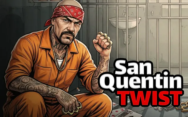 Twist San Quentin – Lyckohjul från InOut Games