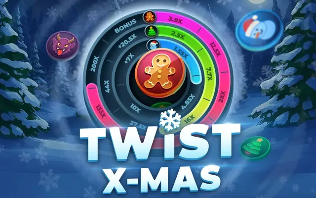 Twist X-mas – Lyckohjul från InOut Games
